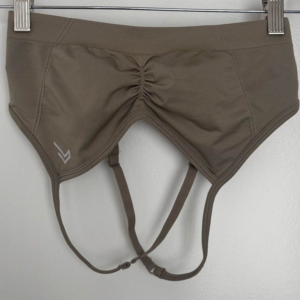 Effortless Strappy Bralette in Washed Sandstone